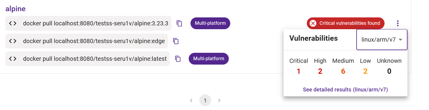 view multiplatform image summary